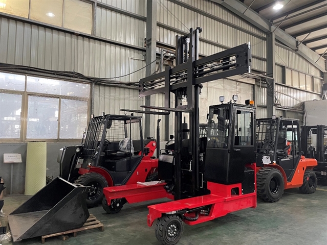 Wide fork positioner