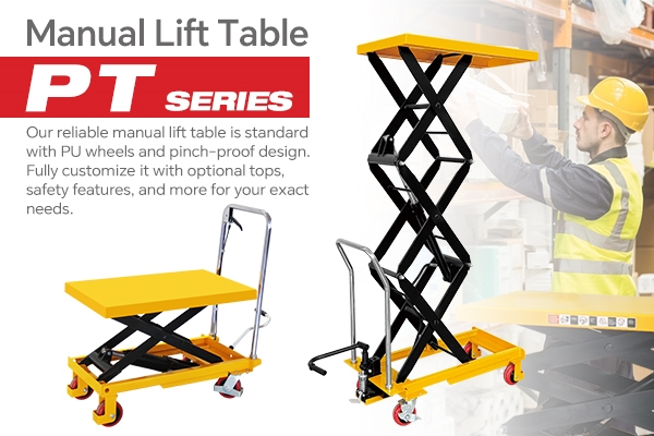 WEMALIFT Manual Lift Table/PT