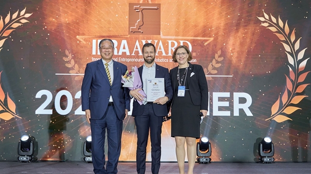 AMR wins International Robotics Federation award