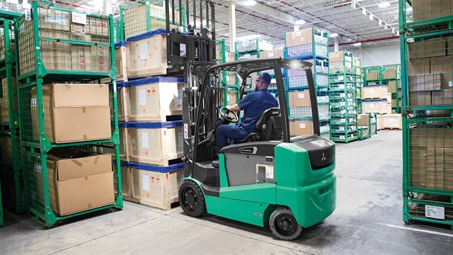 Mitsubishi Logisnext Americas releases new electric forklift