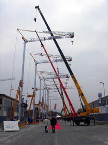 Manitowec's newly expanded facility in Italy