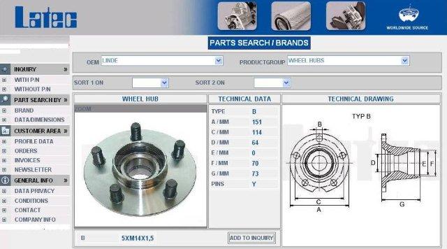 Update allows customers to search for parts by brand