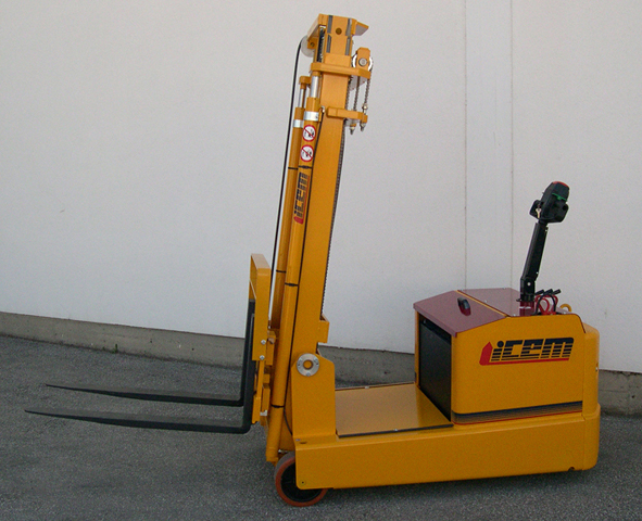 CTS with tilting mast