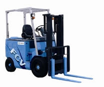 Mitsubishi's new fuel cell forklift