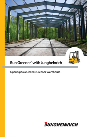 Run Greener™ with Jungheinrich AC-powered Lift Trucks