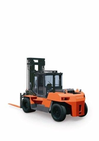 Toyota's new IC pneumatic forklift