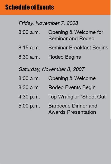 Schedule if Events