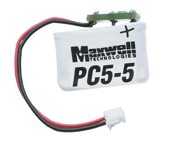 A Maxwell ultracapacitor