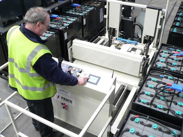 Using touch screen control at Philadelphia Scientific.