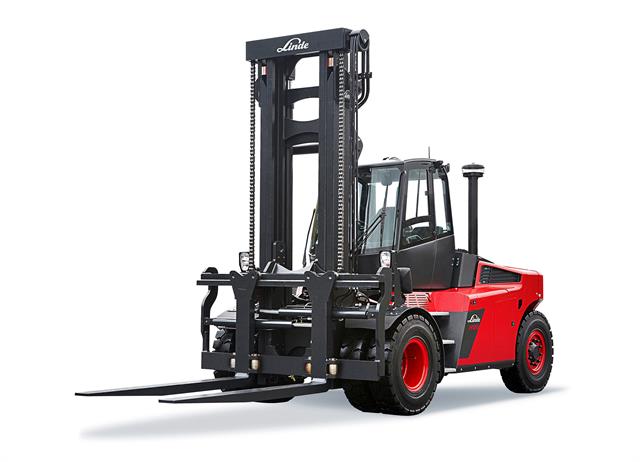 Linde has introduced a new range of heavy forklifts.