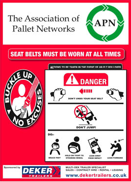 Forklift rollover safety poster launched