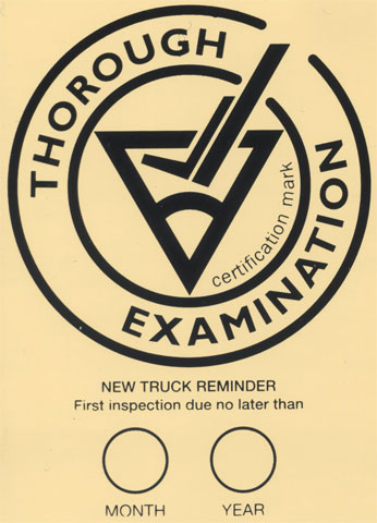 New truck sticker