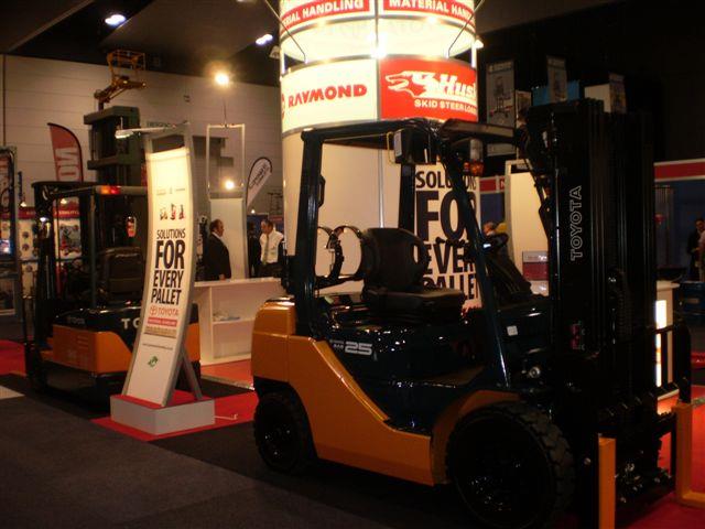Materials handling solutions will be on display at the show.