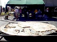 FORKLIFT STARS IN WORLD RECORD HAM BISCUIT