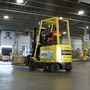 Hyster has completed successful field trials for hydrogen fuel cell technology