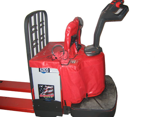 Kustom Coats protects pallet trucks