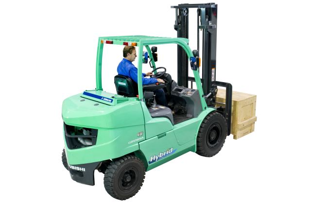 Mitsubishi GRENDIA EX Hybrid - Exhibiting at CeMAT 2011 - Hall 25, Stand G29