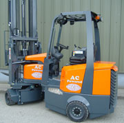 Aisle-Master AC-powered forklifts