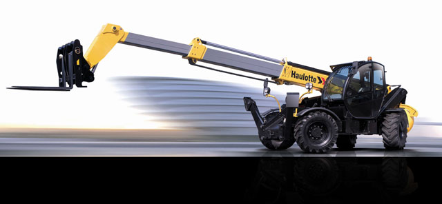 Haulotte's range includes telehandlers
