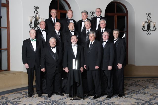 Awards winners with Shankar Basu, president and CEO of TMHU