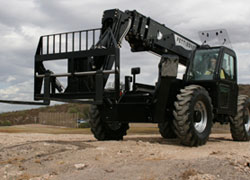 A prototype of Pettibone's Traverse Series T10056 telehandler