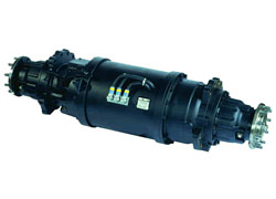 Sauer-Danfoss supplies the forklift industry with motor axels.