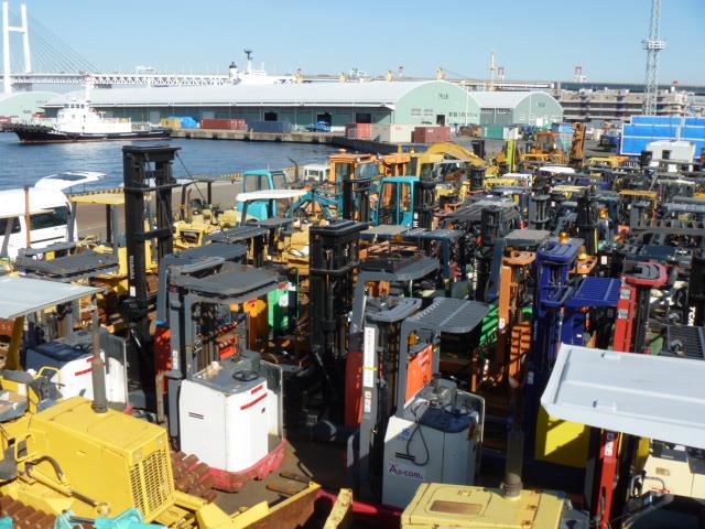 F.Uchiyama's Yokohama port yard on 18 March