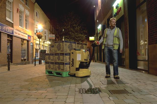 Silent Nights - with the Yale MP16S Low Noise Pallet Truck