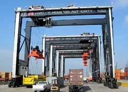 Konecranes RTG cranes at Port of Houston