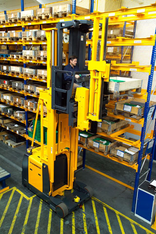 Jungheinrich EKX turret truck