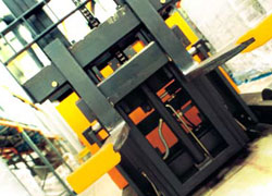 Sumo Glove makes a patented fork attachment from industrial grade polyurathane that reduces impact force up to five times, resulting in less warehouse damage.