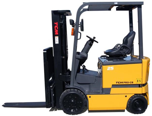 The All-New TCM PRO Four Wheel Electric Lift Trucks