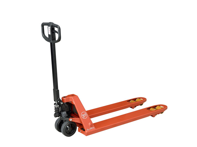 BT Lifter hand pallet truck now comes in a quieter version.