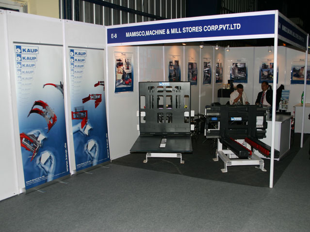 Kaup exhibited through its distributor Mamsico, Machine & Mill Stores Corp Pvt Ltd.