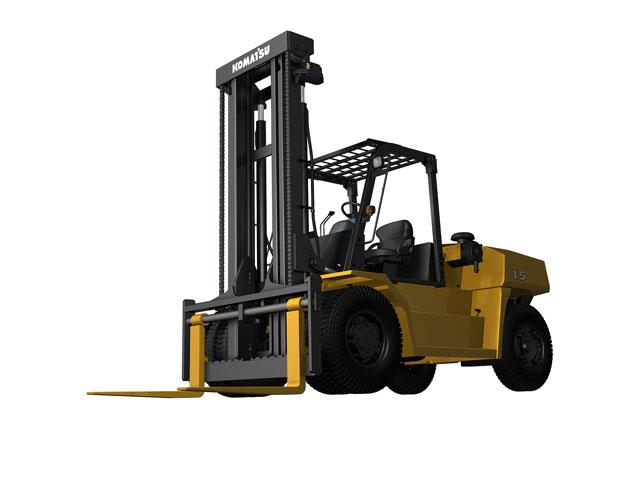 The new Komatsu EX50 forklift series.