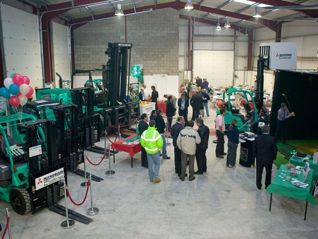 Gray Forklift Services' open day.