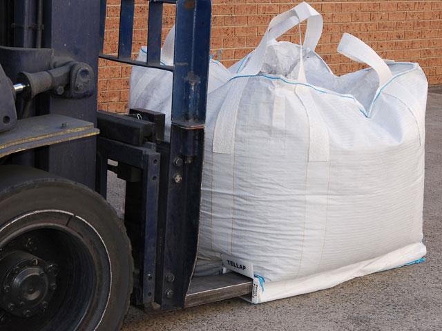 Tellap's pallet-less bulk bag.