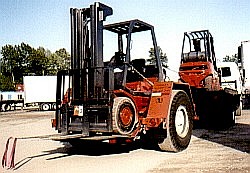 PATENT PENDING ON HOME-MADE FORKLIFT TRAILER