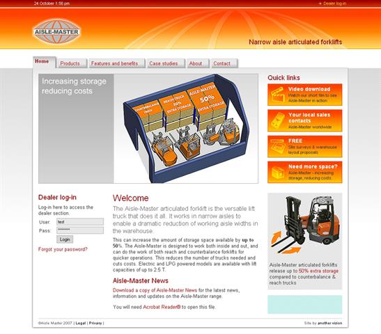 Aisle-Master’s New Website