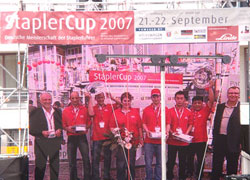 The winning team from Changchun First Auto-Works.