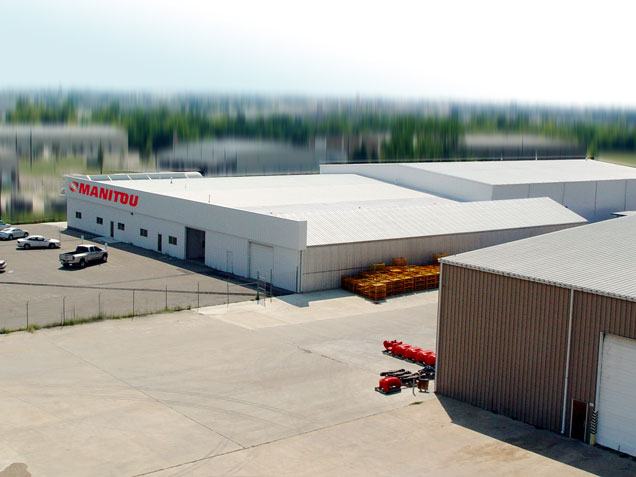 Manitou North America's newly expanded USD2 million customer service centre.