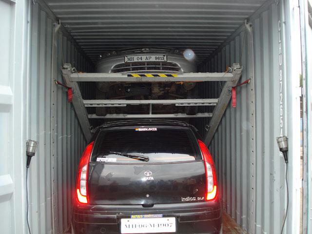 Trans-Rak International's car customised container