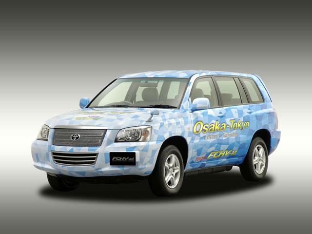 The FCHV fuel cell vehicle