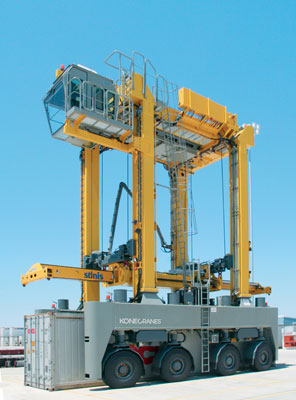 Konecranes will supply ten straddle carriers to Eurogate Container Terminal Hamburg GmbH