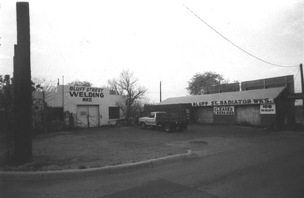 When the company was moved to Fort Worth it was located on Bluff Street