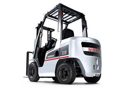A Nissan Agres forklift
