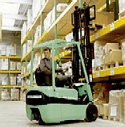 MITSUBISHI LAUNCHES THREE-WHEEL ELECTRIC FORKLIFT