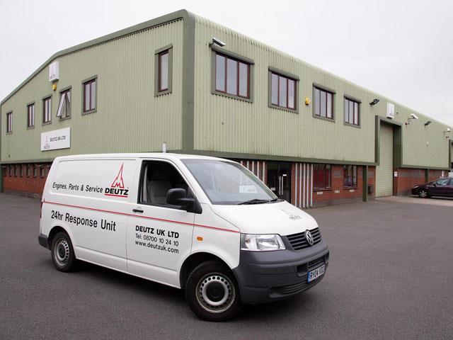 The new Deutz UK head office at Cannock, Staffordshire