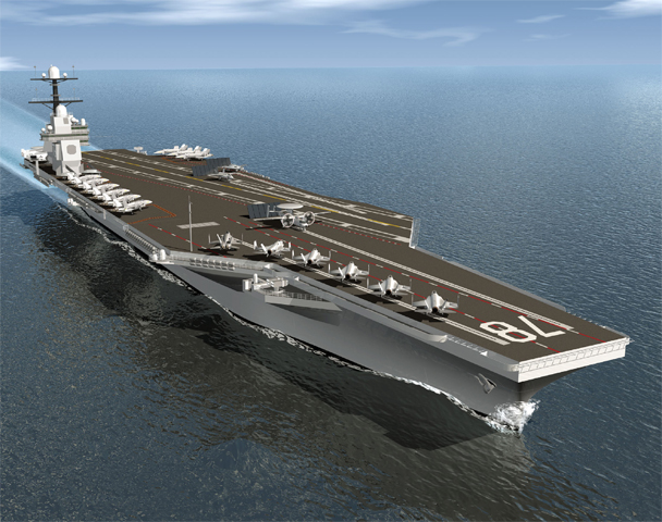 RICO awarded lift truck contract for the next generation aircraft carrier (CVN-21)