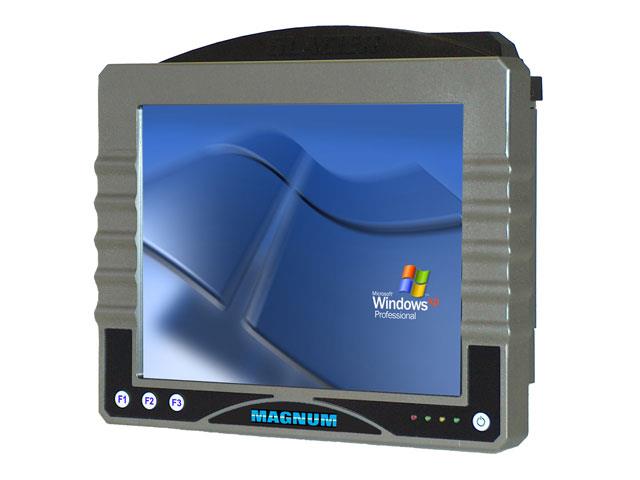 A Glacier forklift-mounted computer